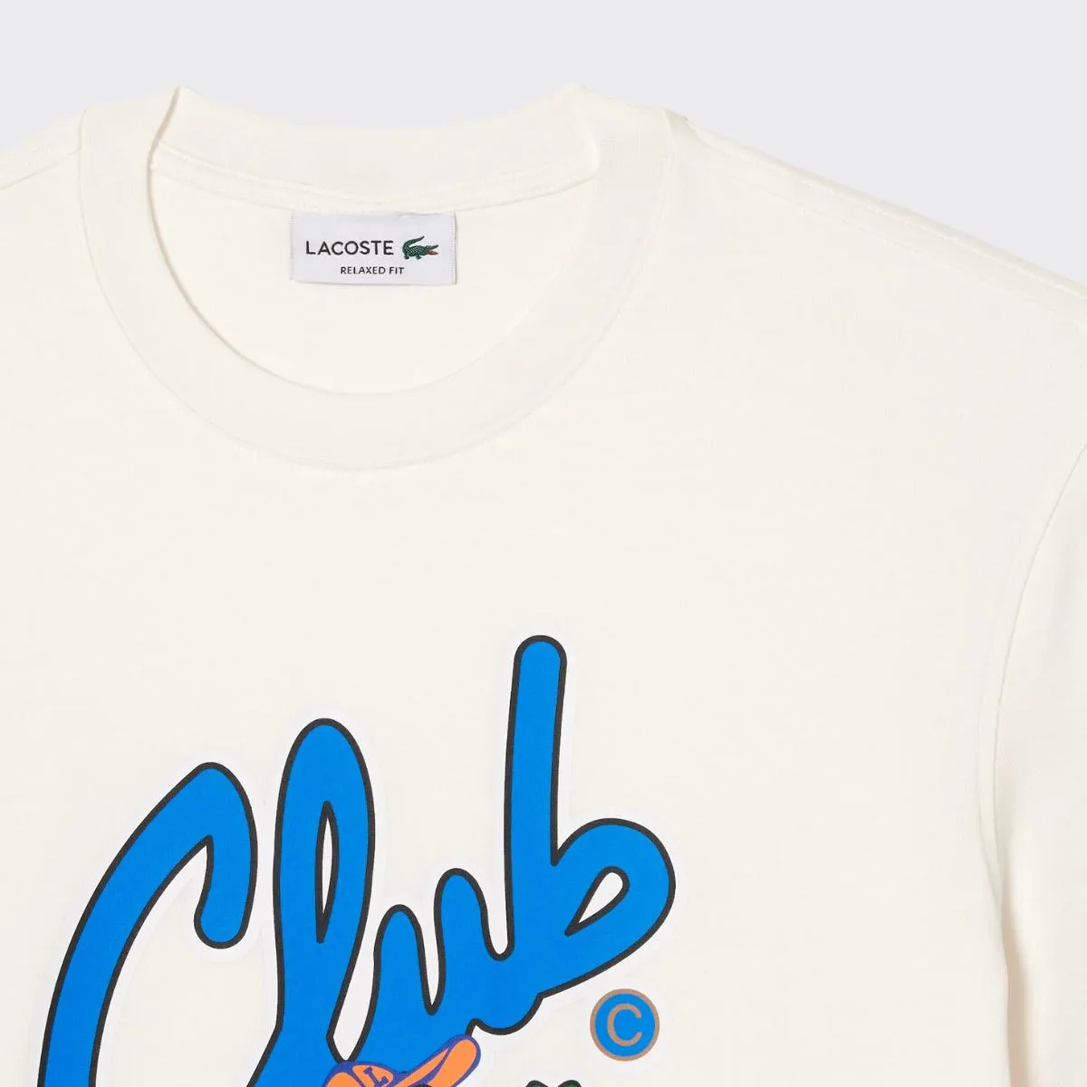 03597 Lacoste Relaxed Fit Signature Print T-shirt