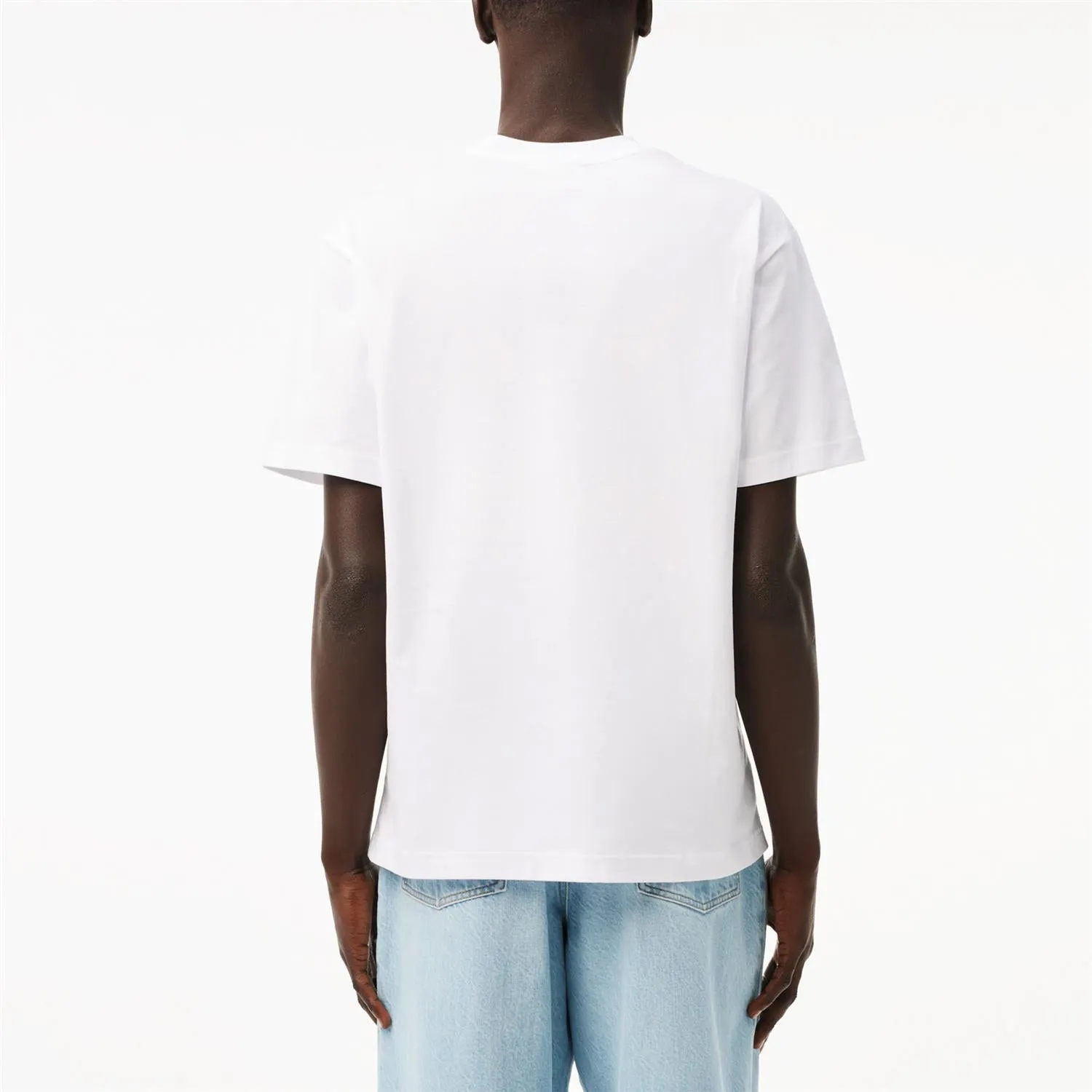 06596 Lacoste Cotton T-shirt White