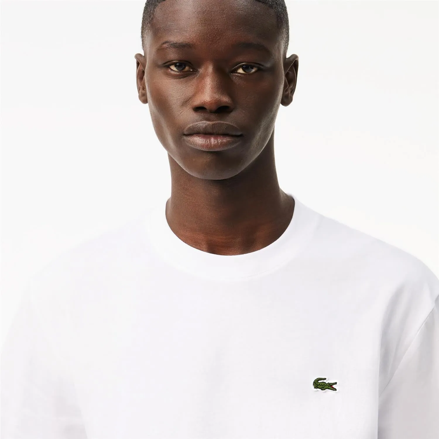 06596 Lacoste Cotton T-shirt White
