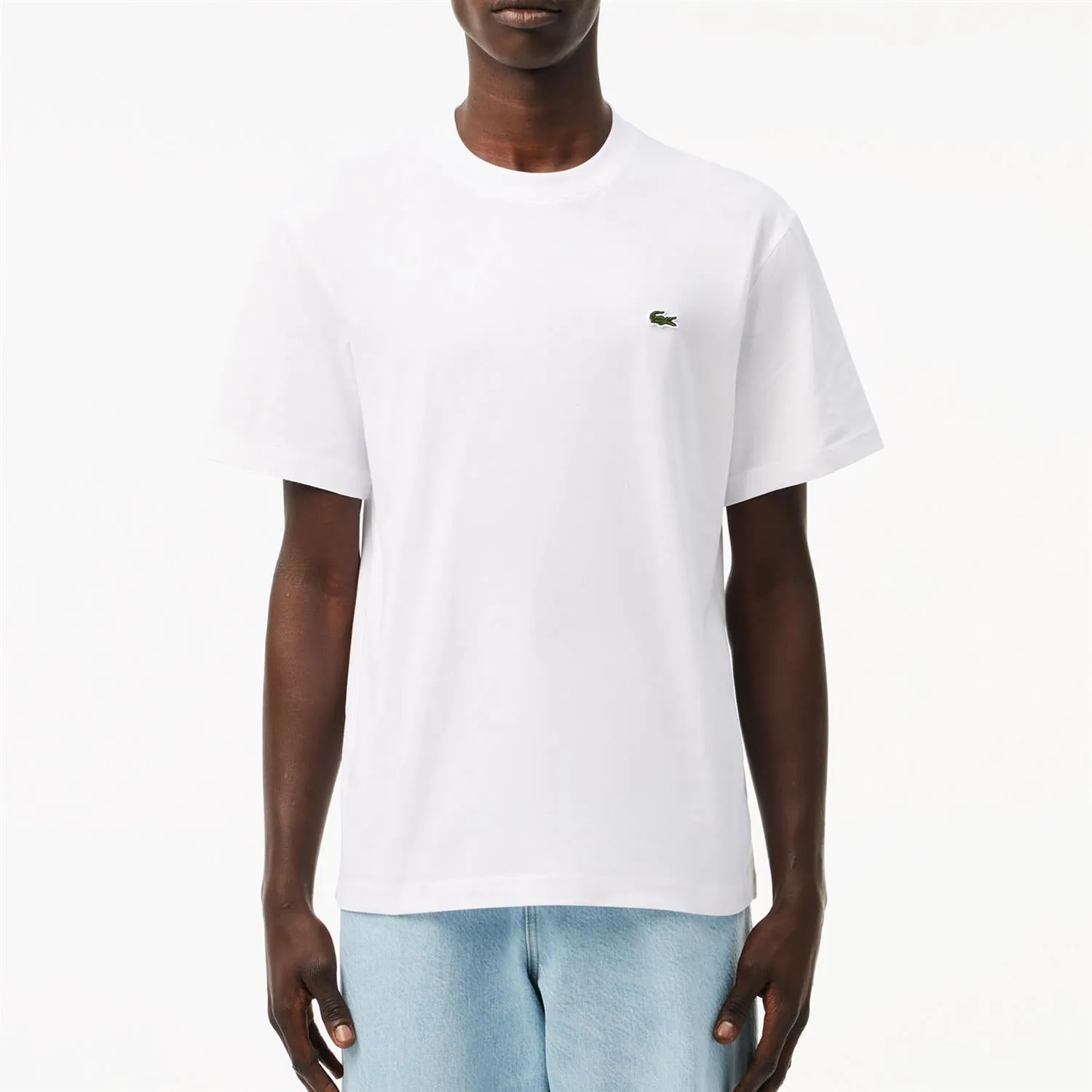 06596 Lacoste Cotton T-shirt White
