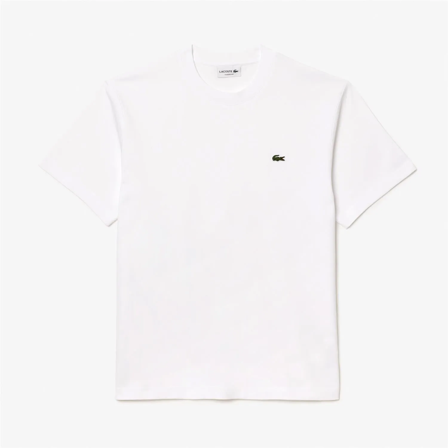 06596 Lacoste Cotton T-shirt White