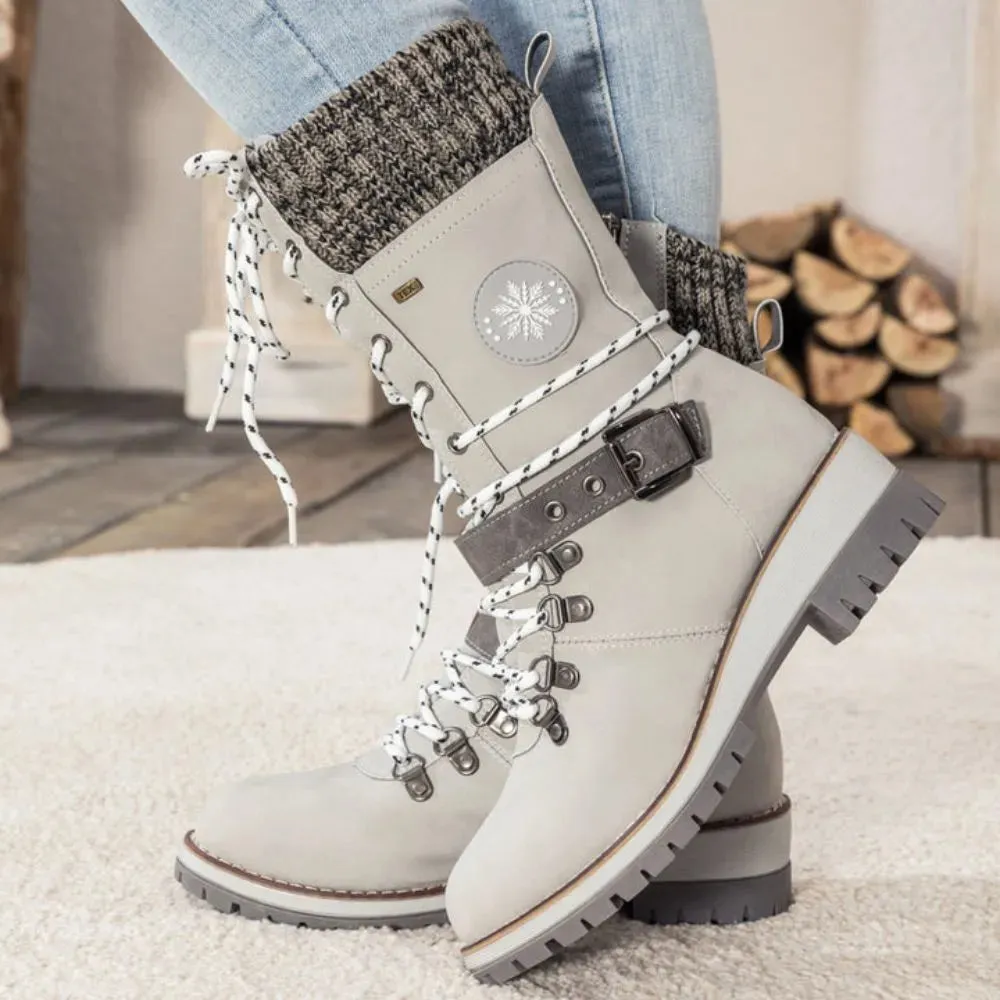 Alayá Schneestiefel | Ergonomische Winterstiefel für Damen zur Schmerzlinderung und Wärme