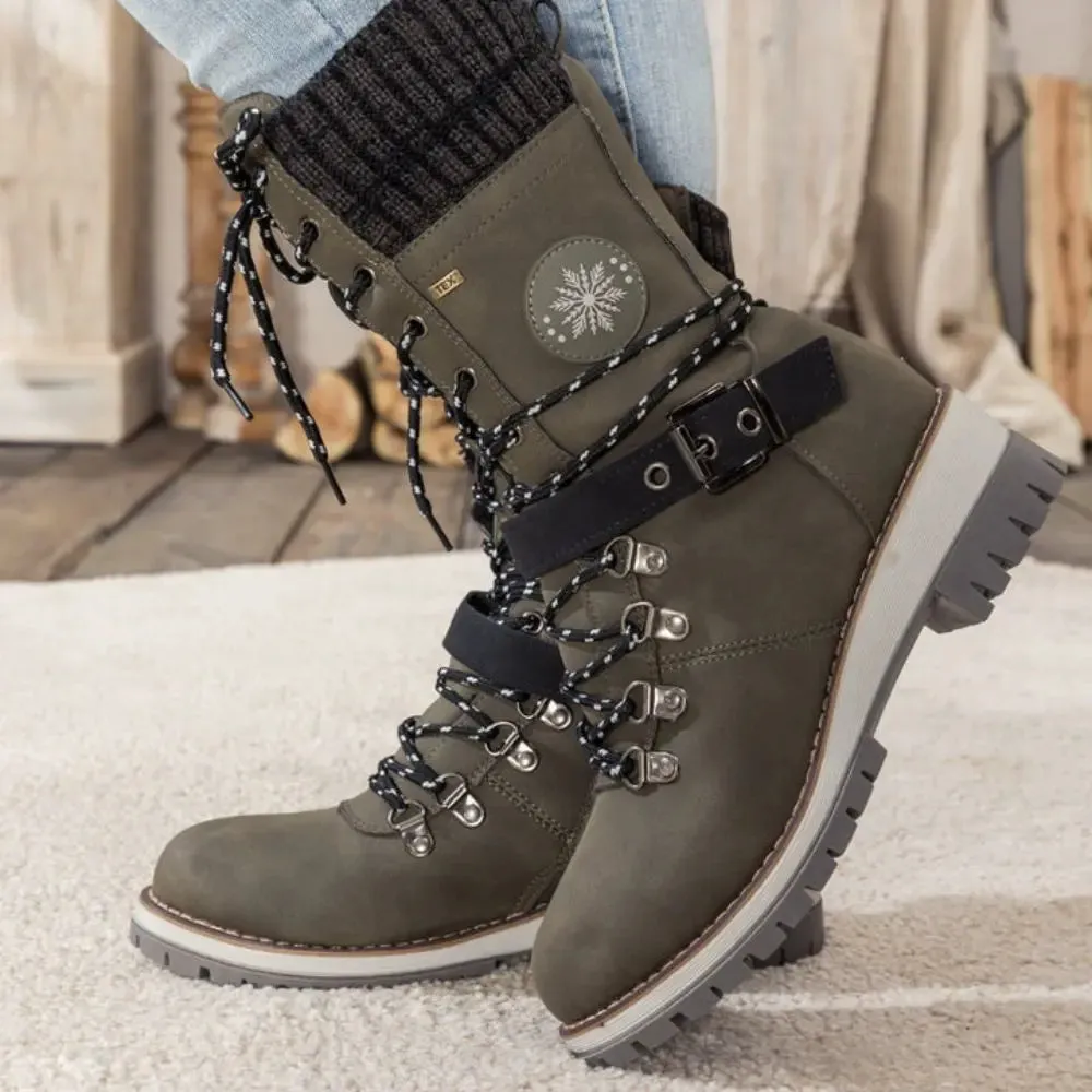 Alayá Schneestiefel | Ergonomische Winterstiefel für Damen zur Schmerzlinderung und Wärme