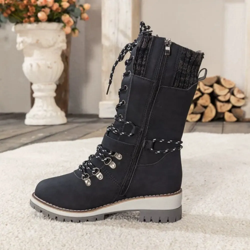 Alayá Schneestiefel | Ergonomische Winterstiefel für Damen zur Schmerzlinderung und Wärme