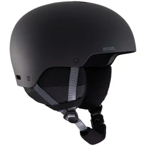 Anon Rime 3 Round Fit Helmet for Children, Black