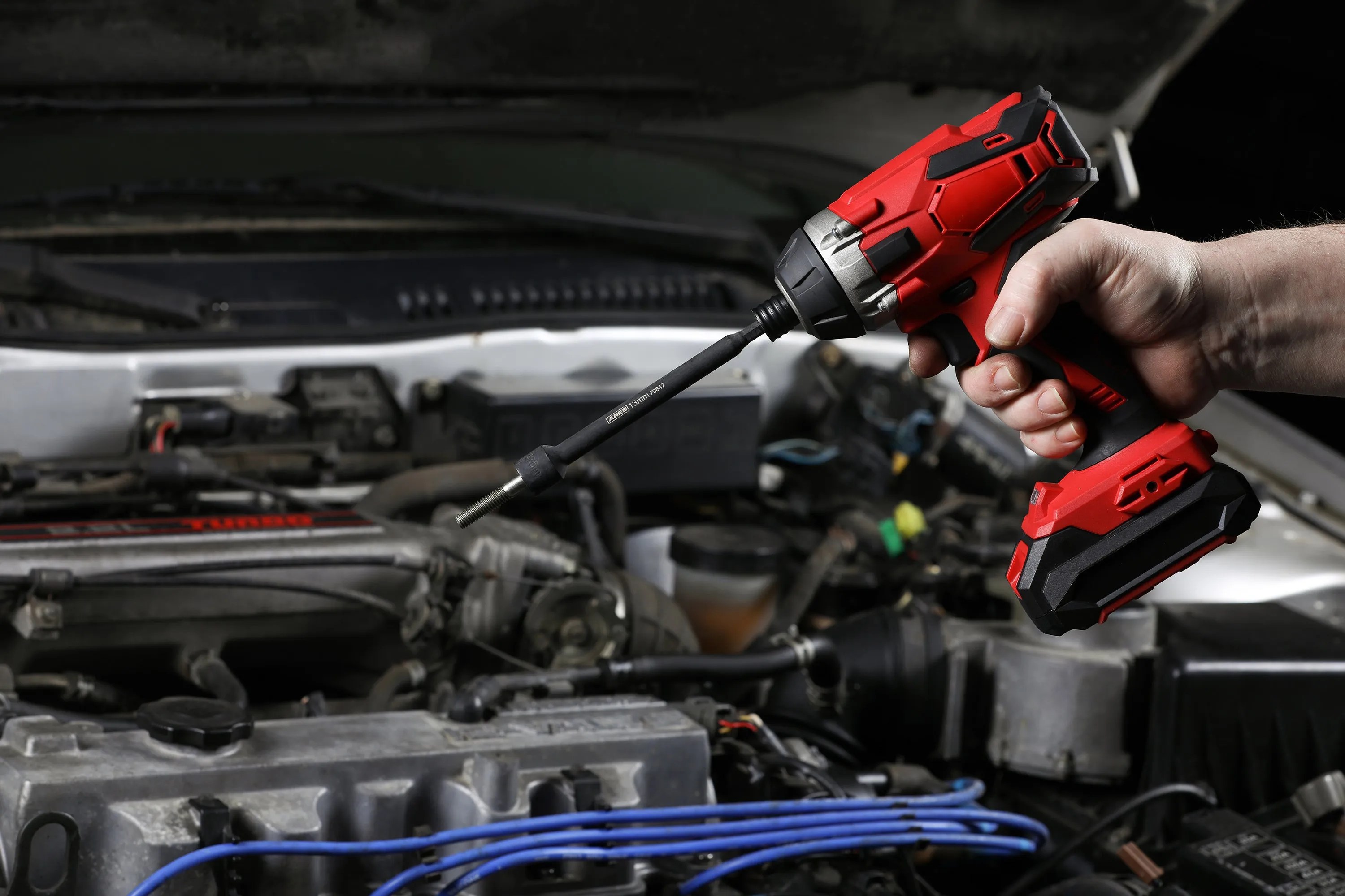 ARES 70647 - 13mm Magnetic Impact Nut Driver