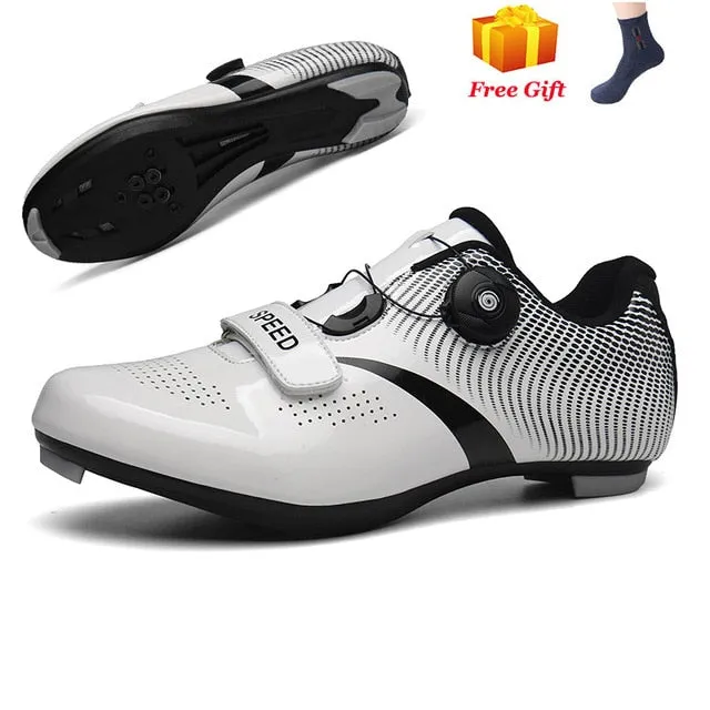 Athletic Bicycle Shoes MTB Cycling Men Ladies Self-Locking Road Bike Shoes Cycling Sneakers