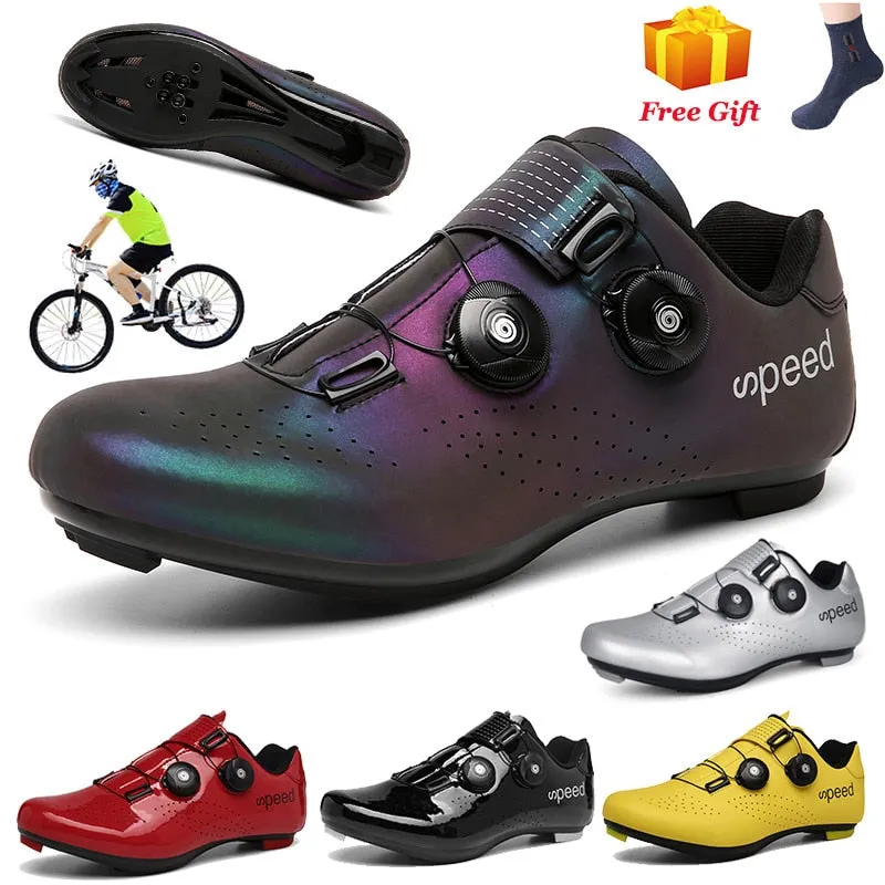 Athletic Bicycle Shoes MTB Cycling Men Ladies Self-Locking Road Bike Shoes Cycling Sneakers