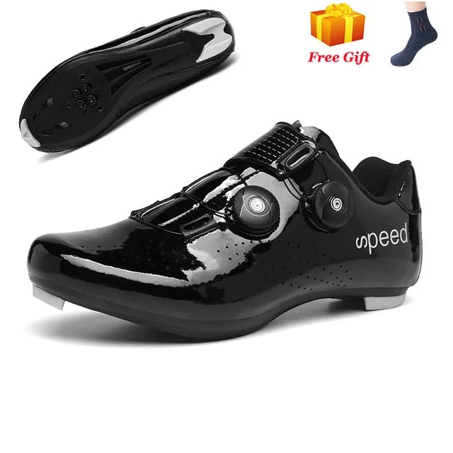 Athletic Bicycle Shoes MTB Cycling Men Ladies Self-Locking Road Bike Shoes Cycling Sneakers