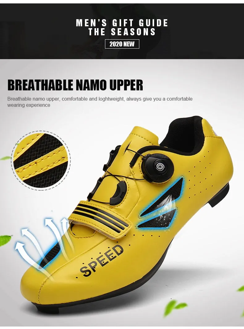 Athletic Bicycle Shoes MTB Cycling Men Ladies Self-Locking Road Bike Shoes Cycling Sneakers
