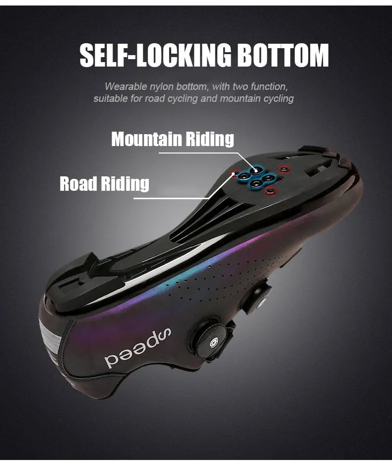 Athletic Bicycle Shoes MTB Cycling Men Ladies Self-Locking Road Bike Shoes Cycling Sneakers
