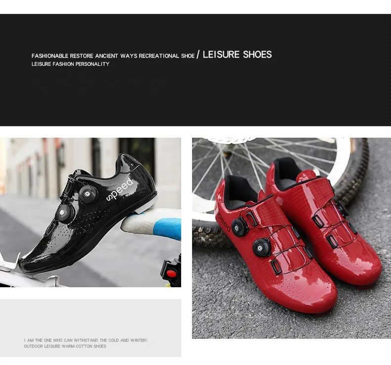 Athletic Bicycle Shoes MTB Cycling Men Ladies Self-Locking Road Bike Shoes Cycling Sneakers