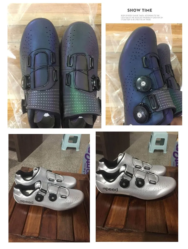 Athletic Bicycle Shoes MTB Cycling Men Ladies Self-Locking Road Bike Shoes Cycling Sneakers