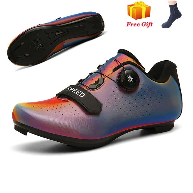 Athletic Bicycle Shoes MTB Cycling Men Ladies Self-Locking Road Bike Shoes Cycling Sneakers