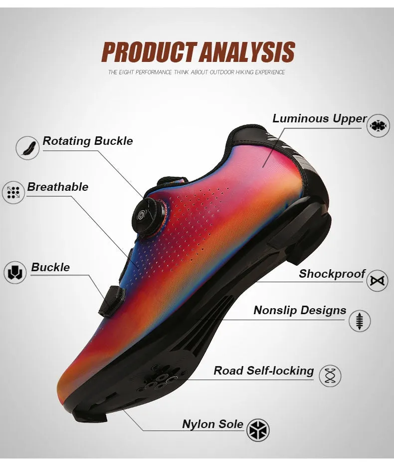 Athletic Bicycle Shoes MTB Cycling Men Ladies Self-Locking Road Bike Shoes Cycling Sneakers