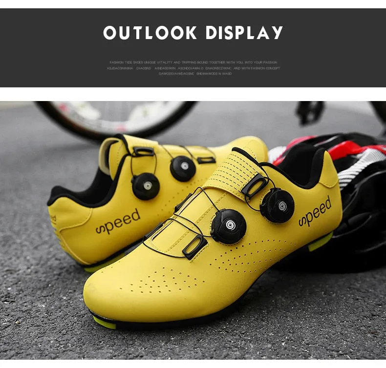 Athletic Bicycle Shoes MTB Cycling Men Ladies Self-Locking Road Bike Shoes Cycling Sneakers