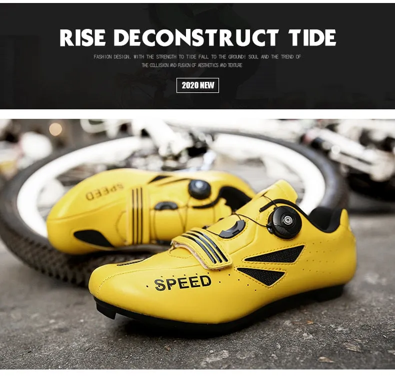Athletic Bicycle Shoes MTB Cycling Men Ladies Self-Locking Road Bike Shoes Cycling Sneakers