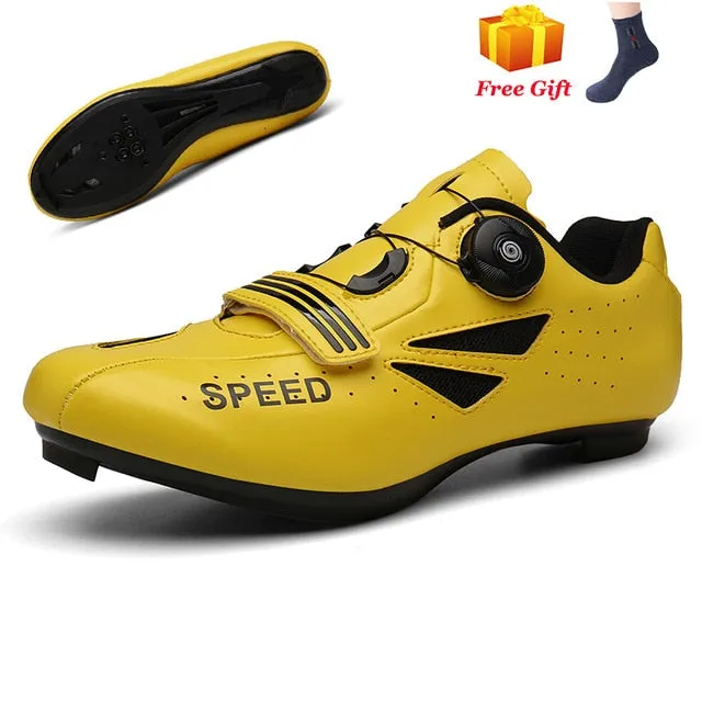 Athletic Bicycle Shoes MTB Cycling Men Ladies Self-Locking Road Bike Shoes Cycling Sneakers