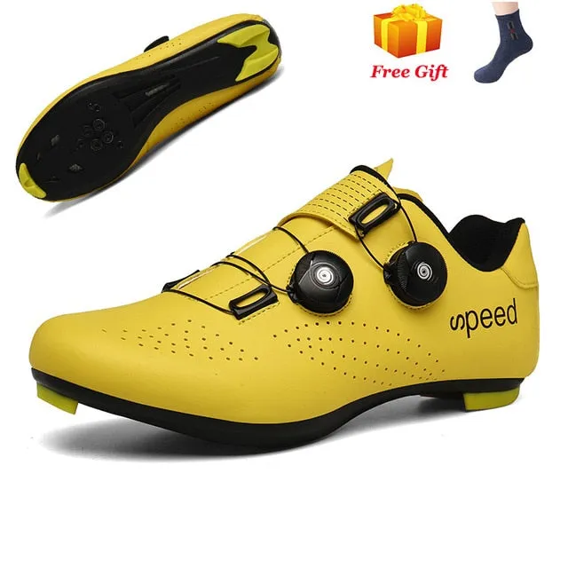 Athletic Bicycle Shoes MTB Cycling Men Ladies Self-Locking Road Bike Shoes Cycling Sneakers