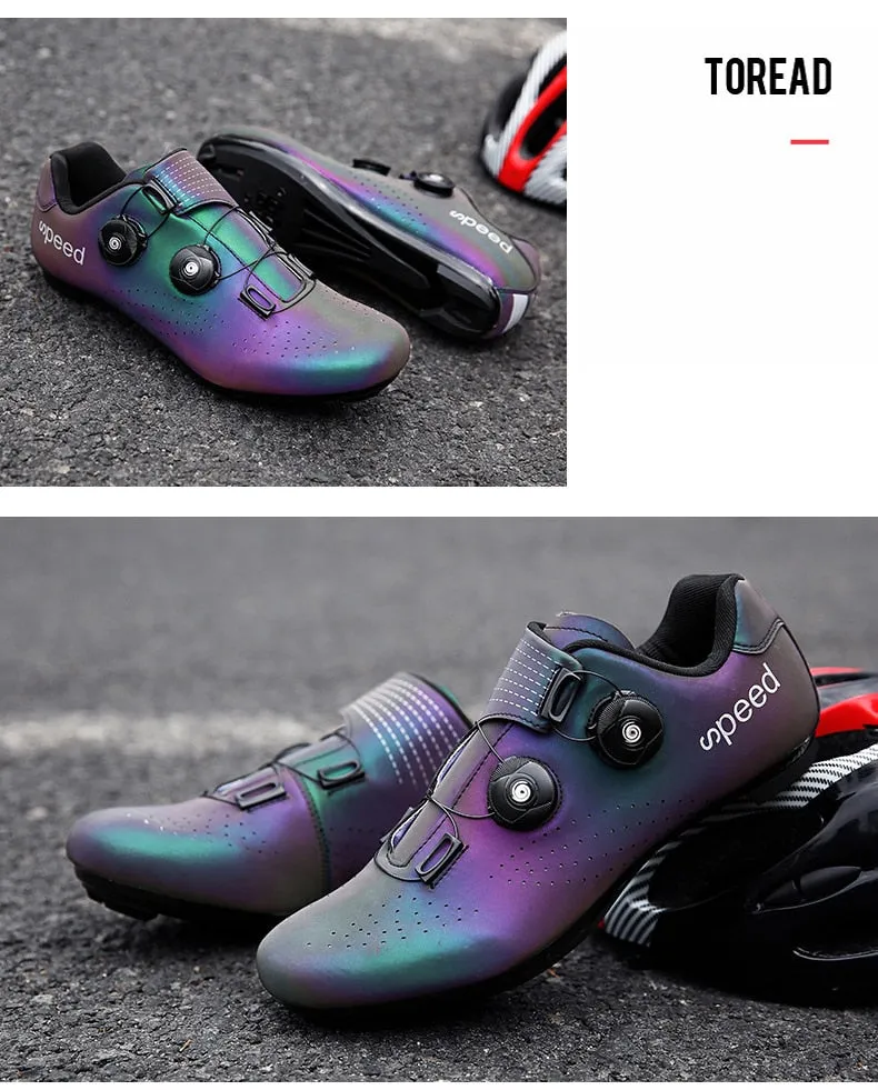 Athletic Bicycle Shoes MTB Cycling Men Ladies Self-Locking Road Bike Shoes Cycling Sneakers