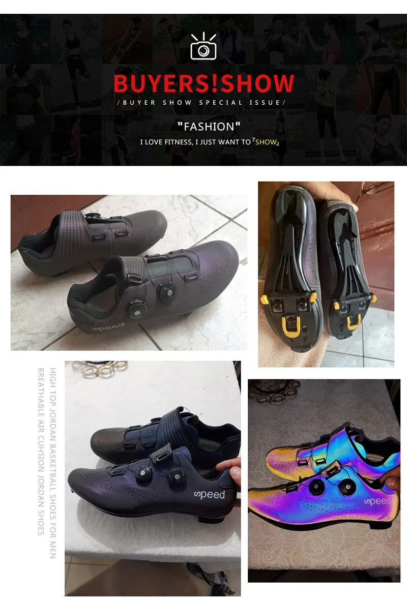 Athletic Bicycle Shoes MTB Cycling Men Ladies Self-Locking Road Bike Shoes Cycling Sneakers