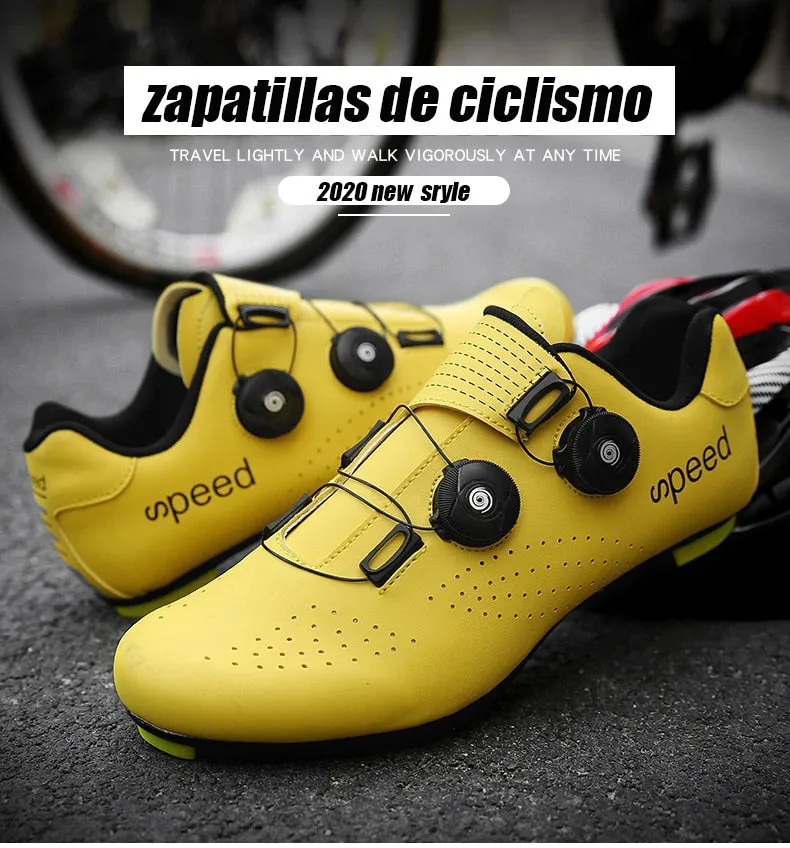 Athletic Bicycle Shoes MTB Cycling Men Ladies Self-Locking Road Bike Shoes Cycling Sneakers