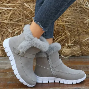 Natalia - De nieuwe winterwarme pluchen snowboots