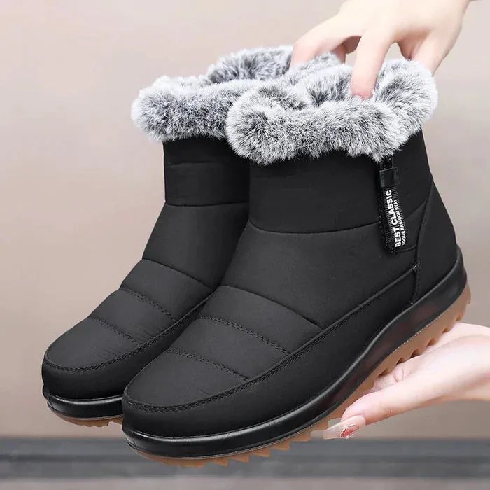 PrimoDossa Snowboots | Ergonomische Damenwinterstiefel für Schmerzreduktion und Wärme