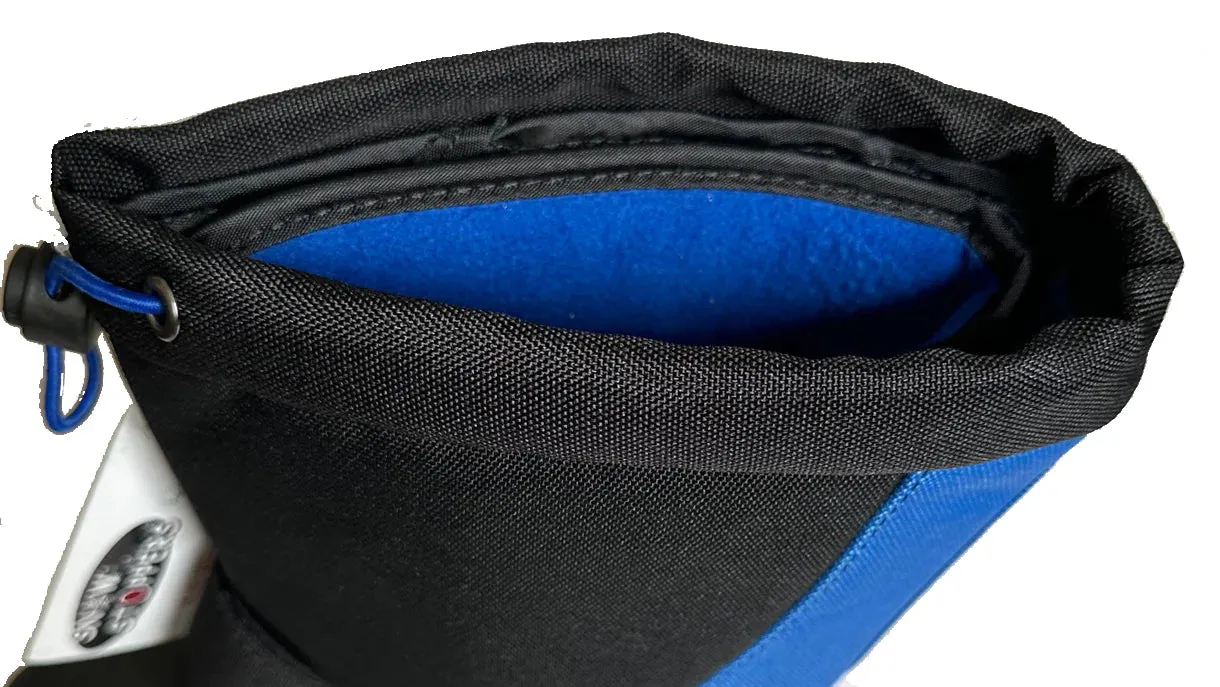 SnowStoppers Snowboots in Black & Blue